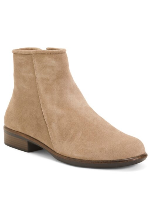 NAOT Almond Leather Norther Comfort Booties - Picture 1 of 2